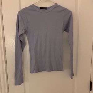 NWT Brandy Melville Light Blue Long Sleeve Tee